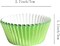 100pcs Cupcake Paper Baking Cups Wrapper Liners Cake, Foil Cupcake Liners for Baking Cupcakes(Green) …